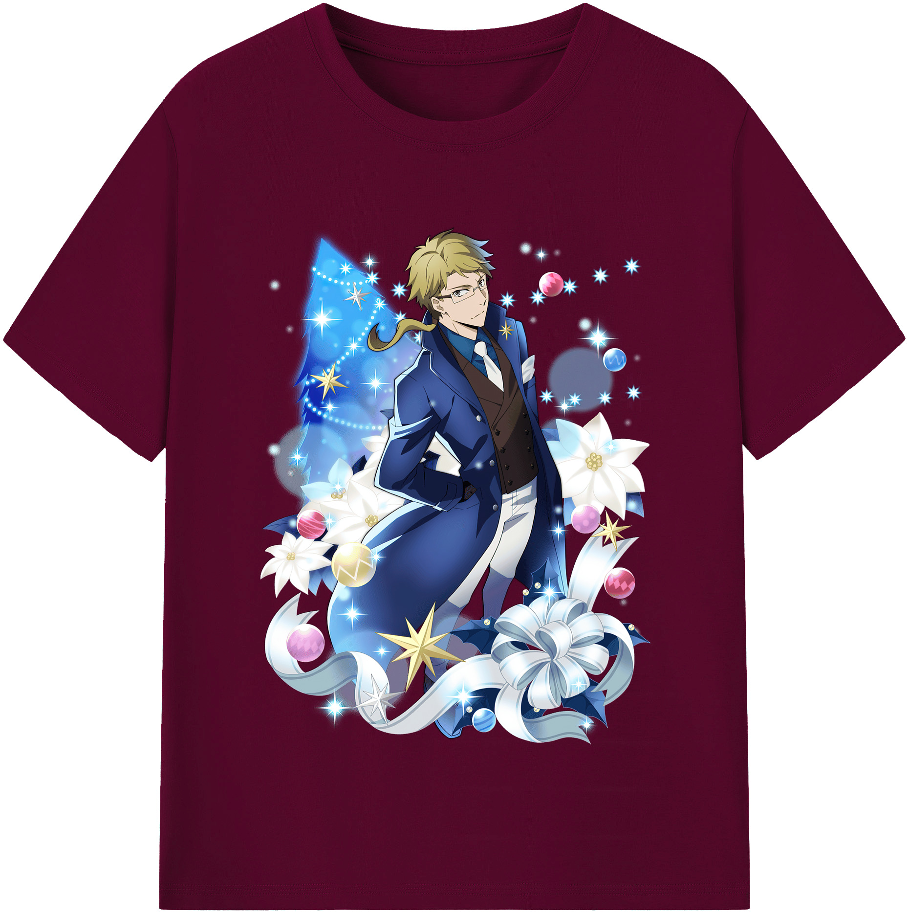（画像用） 文豪ストレイドッグス Bungo Stray Dogs レディースカジュアルプリントTシャツ（綿100％）